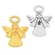 Zamak Pendant Angel 25x22mm