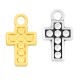 Pendentif Croix en Métal/Zamak 14x10mm