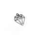 Pendentif Diamant en Métal/Zamak 19x21mm