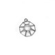 Zamak Charm Octagon 20mm