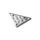 Conector de Metal Zamak Triangulo 25x13mm (Ø 1,2mm)