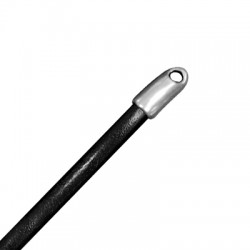 Embout Courbé en Métal/Zamak 12x5mm (Ø 3,2mm)
