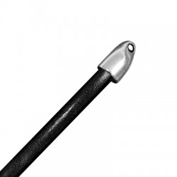 Terminale in Metallo Zama Curvato 13x7.7mm (Ø 5.1mm)
