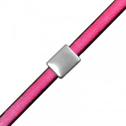 Passant Réctangulaire en Métal/Zamak 10x8mm (Ø 5x2mm)