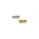 Intercalaire Irrégulier en Métal/Zamak 20x8mm (Ø 2mm)