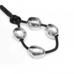 Perle Passant Irrégulier en Métal/Zamak 6x7mm (Ø 2,0mm)