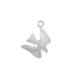 Zamak Charm Bird 14x17mm