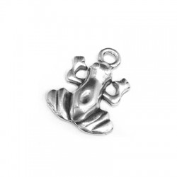 Zamak Charm Frog 14x13mm