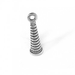 Pendentif Tour Eiffel en Métal/Zamak 6x15mm