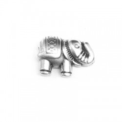 Pasador de Metal Zamak Elefante 13x9mm (Ø1.6mm)