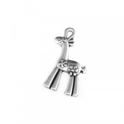 Zamak Pendant Giraffe 18x27mm
