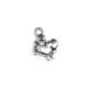 Zamak Charm Crab 10mm