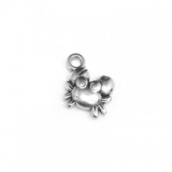 Pendentif Crabe en Métal/Zamak 10mm