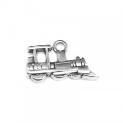 Ciondolo in Metallo Zama Treno 18x10mm
