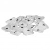 999° Silver Antique Plated/ 5µm