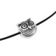 Pasador de Metal Zamak Pájaro Búho 11mm (Ø1.5mm)