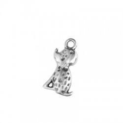 Colgante de Metal Zamak Perro 10x14mm
