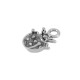 Zamak Charm Ladybug 11x14mm