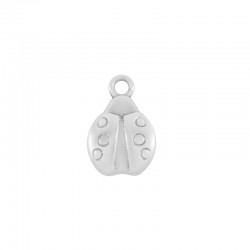 Ciondolo in Metallo Zama Coccinella 11x10mm