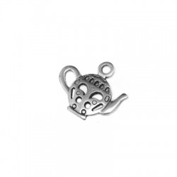 Colgante de Metal Zamak Tetera 18x11mm
