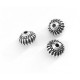 Entrepieza de Metal ZamakRondel 8x7mm (Ø1.4mm)