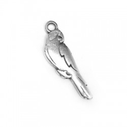 Colgante de Metal Zamak Loro 7x21mm