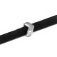 Passant Flèche en Métal/Zamak 6x4mm (Ø3,2x2,2mm)