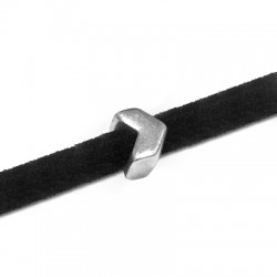 Zamak Slider Arrow 6x4mm Ø3.2x2.2mm