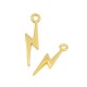 Charm in Metallo Zama Fulmine 17x5mm