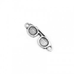 Intercalaire Lunettes de Sol en Métal/Zamak 17x7mm