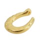 Colgante de Zamak con Forma de Herradura y Líneas 22 x 16 mm Ø 1,9 mmφ