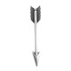 Colgante de Metal Zamak Flecha 16x62mm