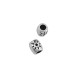 Zamak Bead Tube with Sun 8x8mm Ø4mm