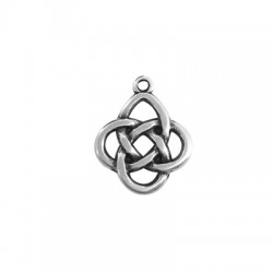 Pendentif Signe Céltique en Métal/Zamak 16mm