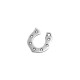 Colgante de Metal Zamak Herradura 12x14mm