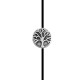 Zamak Slider Round Tree of Life 9mm Ø2mm