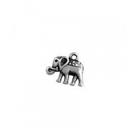 Zamak Charm Elephant 16x11mm