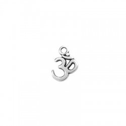 Breloque Symbole OM en Métal/Zamak 10mm