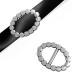 Zamak Oval Buckle 15x20mm
