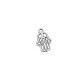 Zamak Charm Hamsa Hand (Fatima) 13x10mm