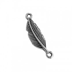 Conector de Metal Zamak Pluma 11x30mm