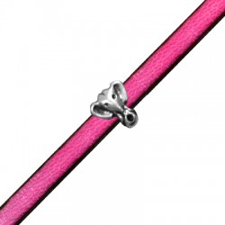 Passant Éléphant en Métal/Zamak 8x9mm (Ø 5,2x2,2mm)