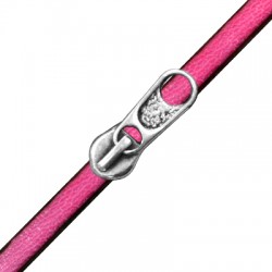 Zamak Slider Zipper 22x8mm Ø5.2x2.2mm