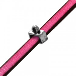 Μεταλλικό Ζάμακ Στοιχείο Κρίκο Περαστό 7.5x5mm Ø5.2x2.4mm