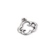 Zamak Charm Cloud 15x10mm