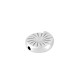 Zamak Bead Shell 10mm/5mm Ø1.5mm