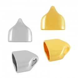 Zamak End Cap 24x23mm Ø20.2x10.2mm