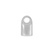Zamak End Cap 24x23mm Ø20.2x10.2mm