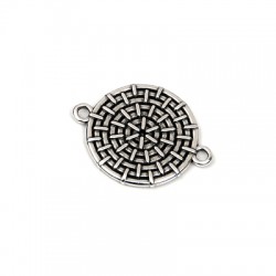 Intercalaire rond en Métal/Zamak 20mm