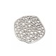 Pendentif irrégulier perforé en Métal/Zamak 40mm